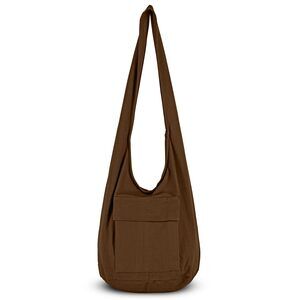 1059 Boho Crossbody Bag – Handmade Cotton Sling Bag Lightweight Unisex